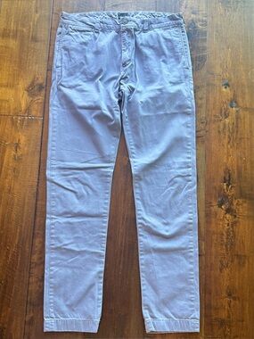 34x34 J. Crew Light purple Chinos